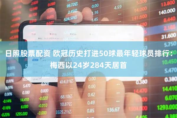 日照股票配资 欧冠历史打进50球最年轻球员排行：梅西以24岁284天居首